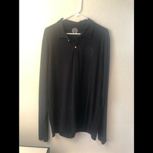Chrome hearts long sleeve collared shirt